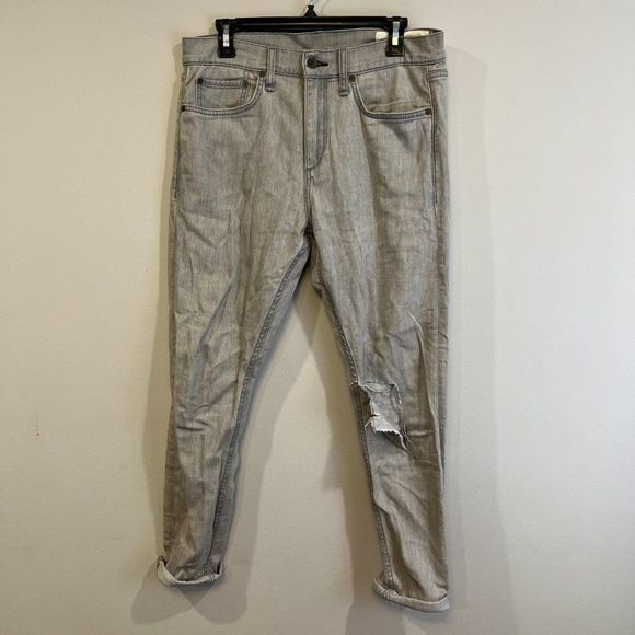 NWOT RAG & BONE Fit 1 Aero Stretch Skinny Jeans in Vintage Grey (Size 32 X 32) - Picture 7 of 11
